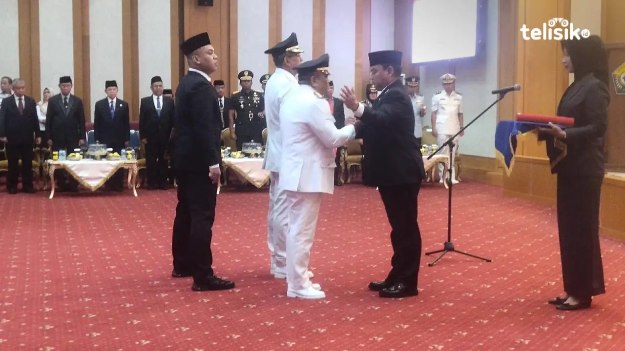 Pj Bupati Muna Barat dan Pj Wali Kota Kendari Resmi Dilantik, Andap Minta Segera Susun Daftar Inventarisasi Masalah