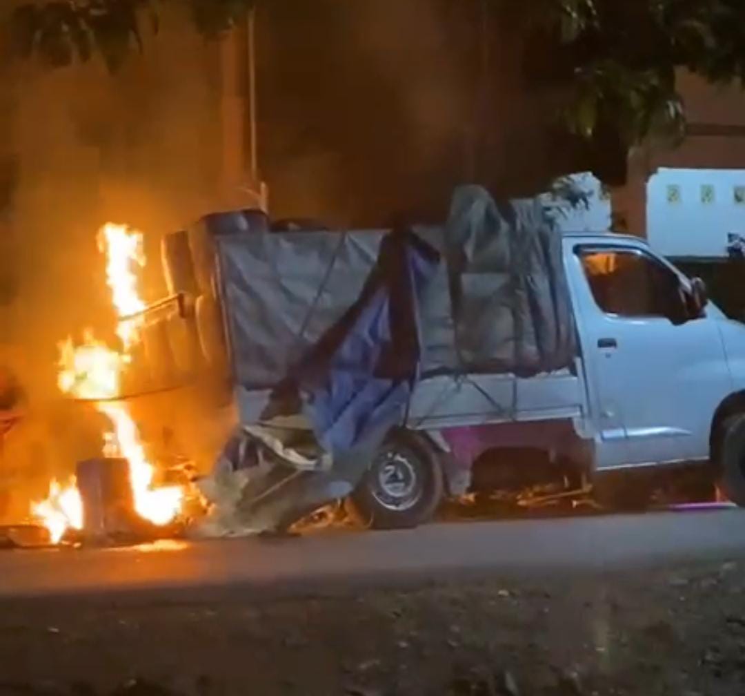 Polres Kolaka Timur Dalami 80 Jeriken Pertalite Bersubsidi yang Terbakar