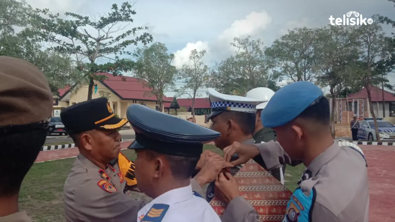 Polres Muna Berikan Kenyamanan di Perayaan Nataru