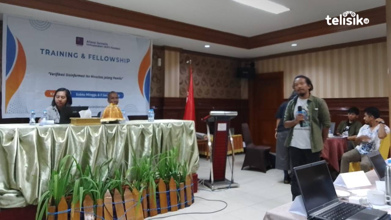AJI Kendari Latih 20 Jurnalis Verifikasi Disinformasi Jelang Pemilu 2024