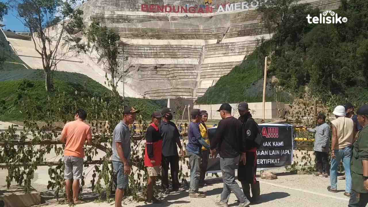 Bakal Diresmikan, Ganti Rugi Lahan Damsos dan APL Bendungan Ameroro di Konawe Belum Tuntas