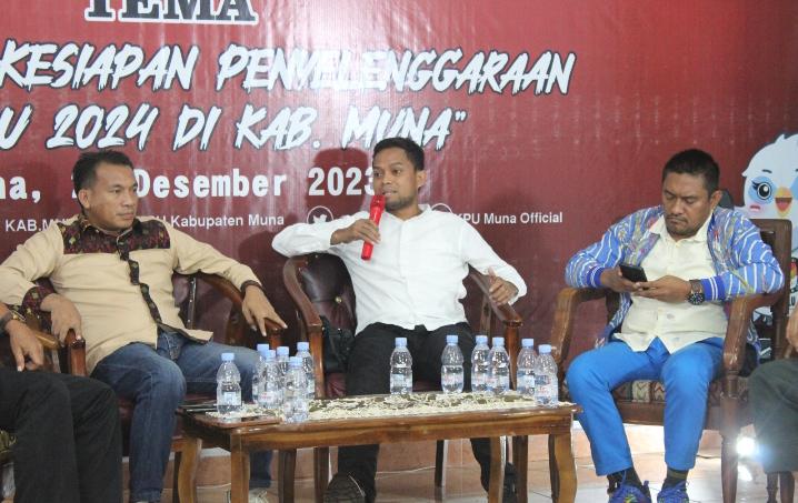 Bawaslu Muna Ambil Alih Penanganan Dugaan Pelanggaran Netralitas Sekda Cs
