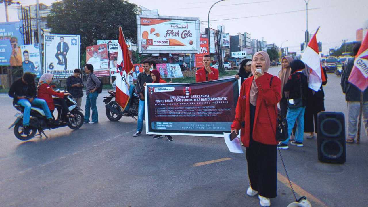 Mahasiswa di Kendari Siap Partisipasi Kawal Pemilu Damai