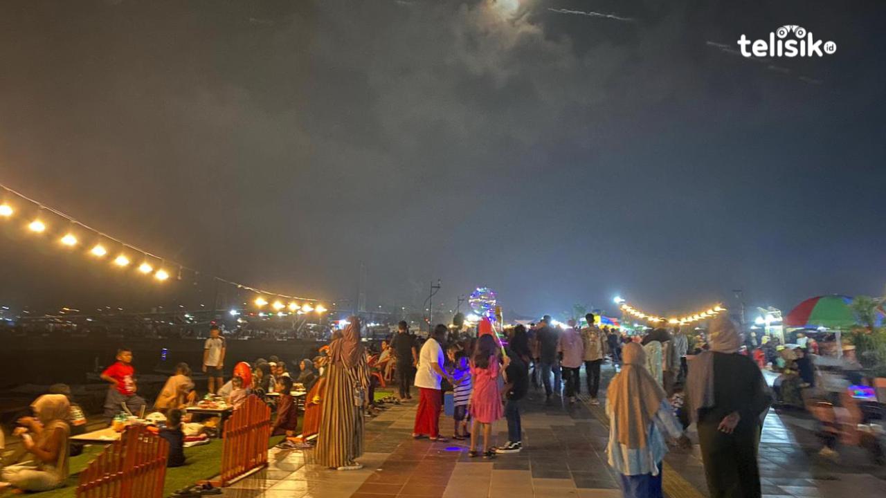 Pesona Malam Taman Lapulu Jadi Wisata Baru Kendari