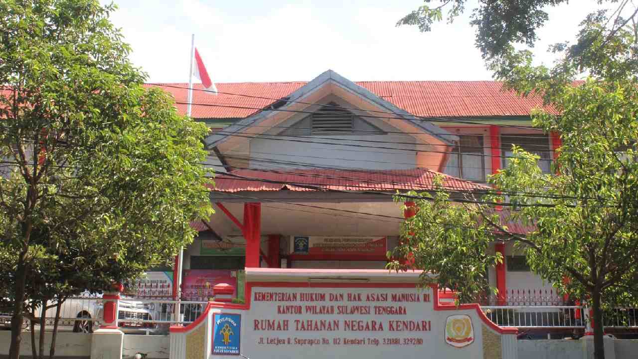 Tahanan Rutan Kendari Kabur Saat Bersihkan Tower Penjagaan