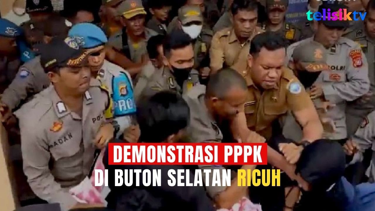 Video: Demonstrasi PPPK di Buton Selatan Ricuh