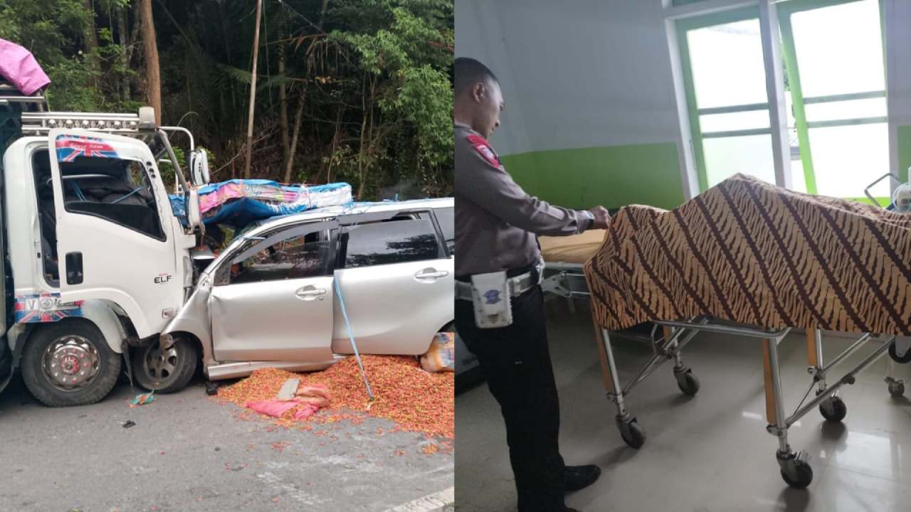 Diduga Mengantuk, Sopir Mobil Pengangkut Cabai Tewas Usai Alami Kecelakaan