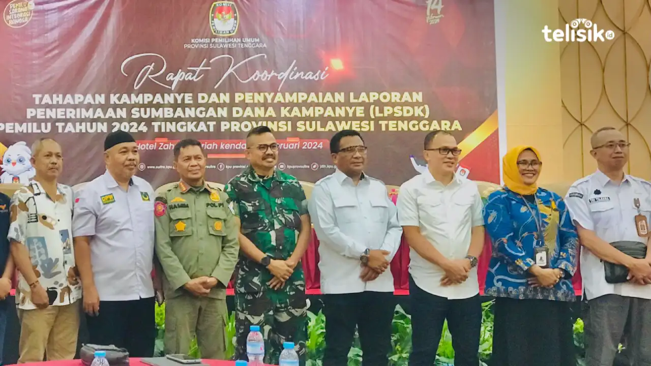 Jelang Masa Tenang Kampanye, KPU Sulawesi Tenggara Imbau Tertibkan APK Termasuk di Sosial Media