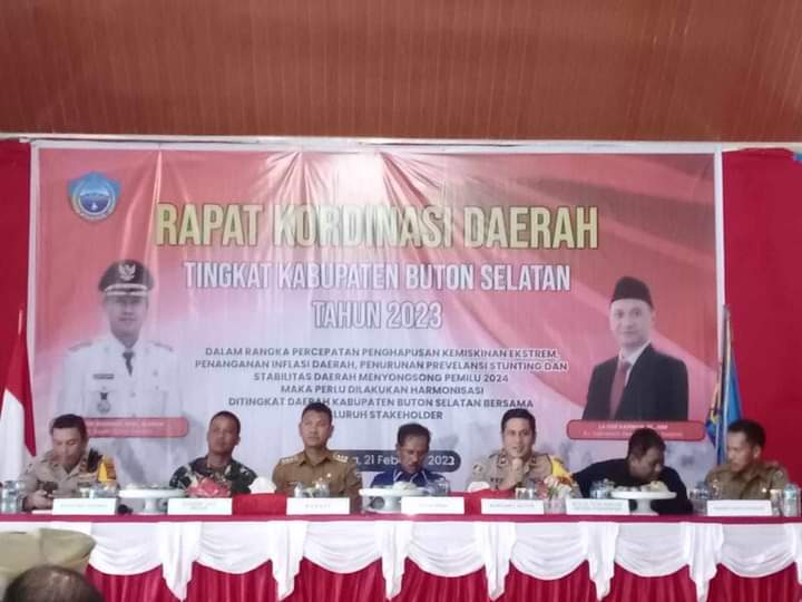 Pimpin Rakorda, Pj Bupati Buton Selatan: Perlu Harmonisasi Seluruh Stakeholder