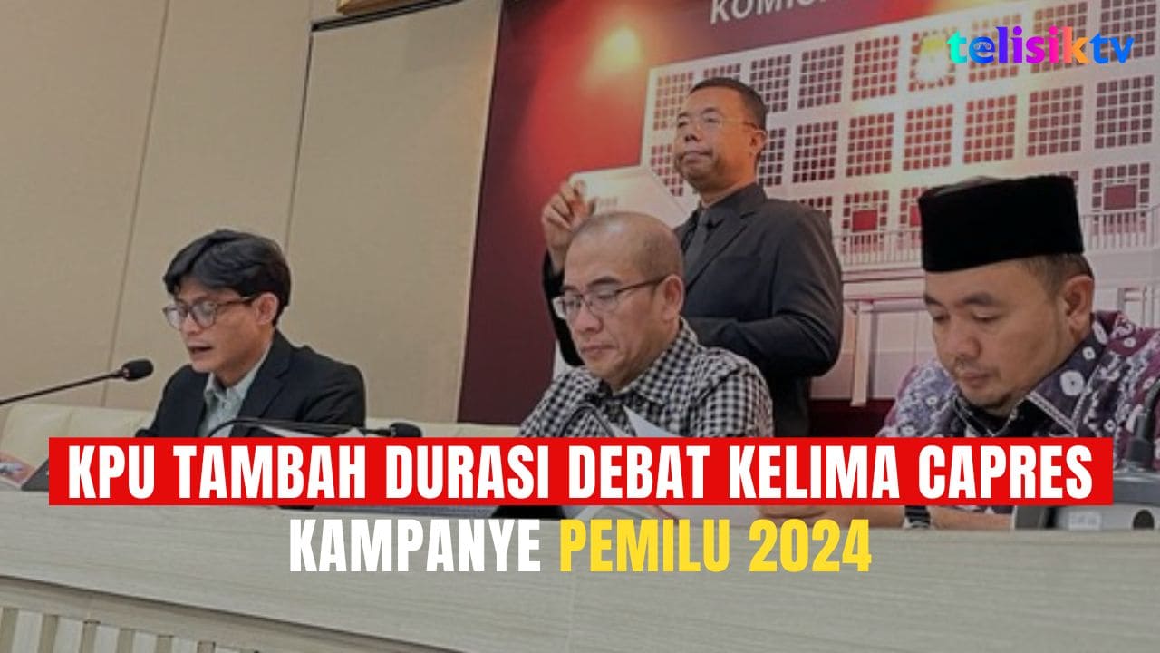 Video: Tambah Durasi Debat Kelima Capres Kampanye Pemilu 2024, KPU Pastikan Tak Ada Perlakuan Spesial