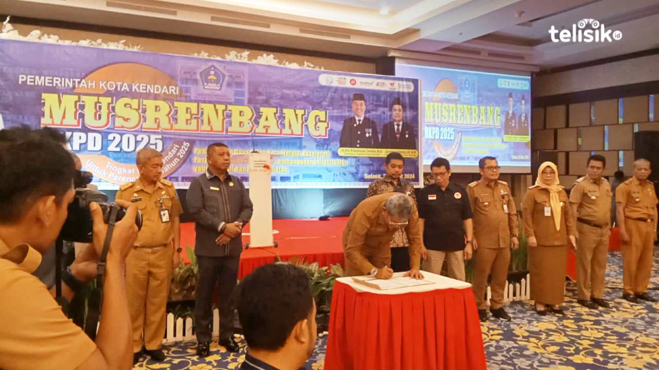 Musrenbang RKPD Tahun 2025, Pemkot Kendari Utamakan Pembangunan Kota