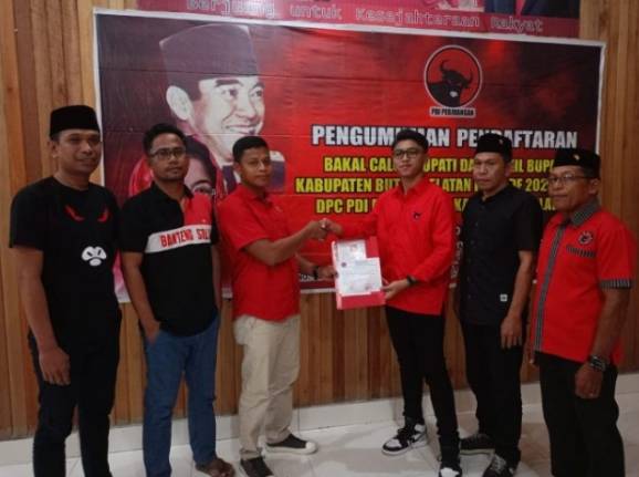 Bakal Calon Bupati Buton Selatan La Ode Risawal Berharap PDIP Utamakan Kader