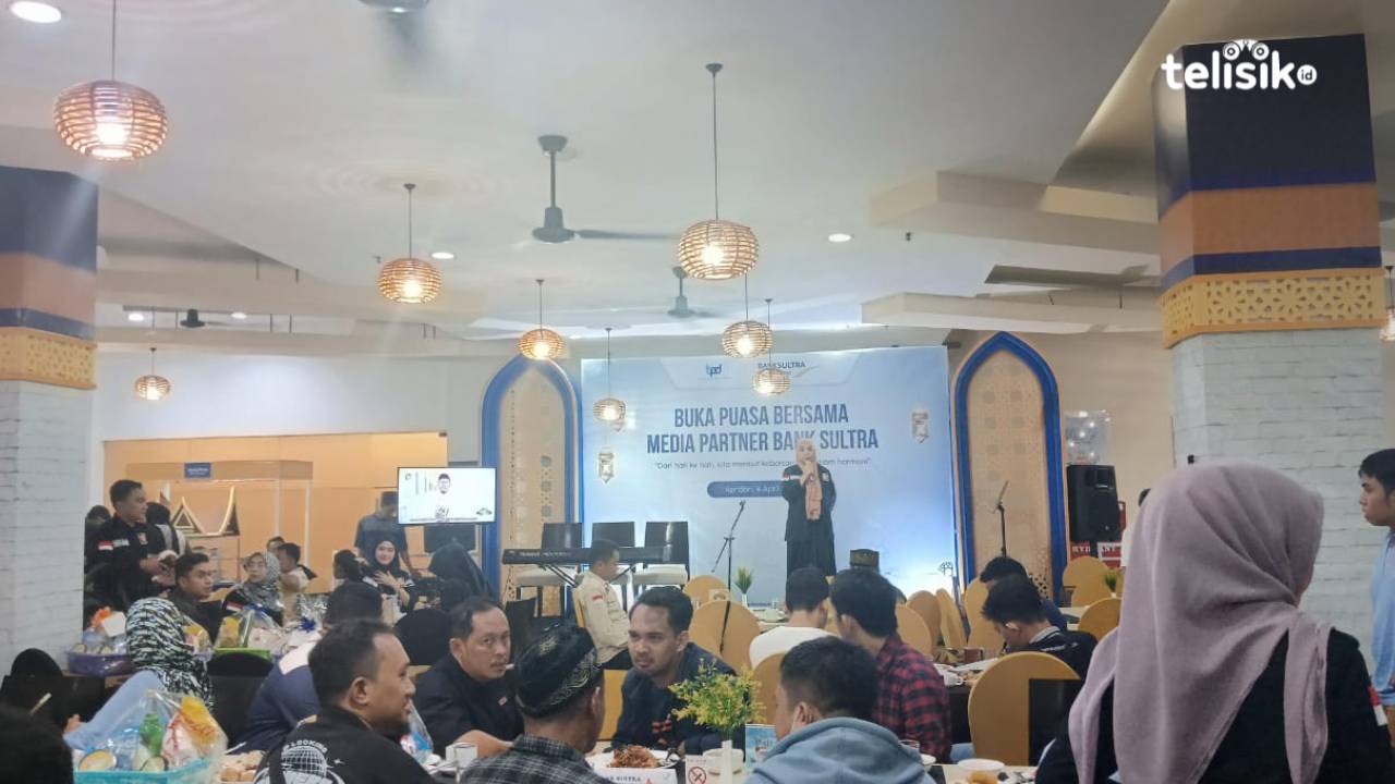 Bank Sultra Gelar Buka Puasa Bersama Media Partner