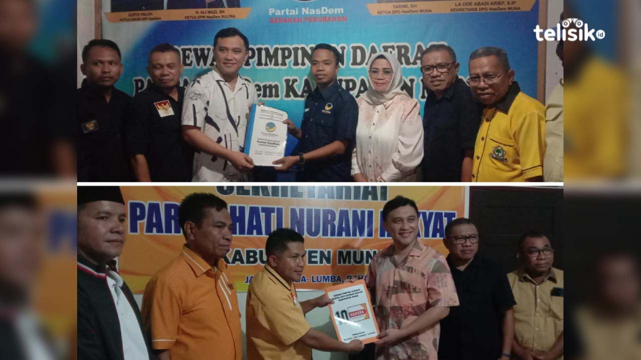 Incar NasDem dan Hanura, Balon Bupati Muna Ihsan Ridwan Sebut Keduanya Anak Kandung Golkar