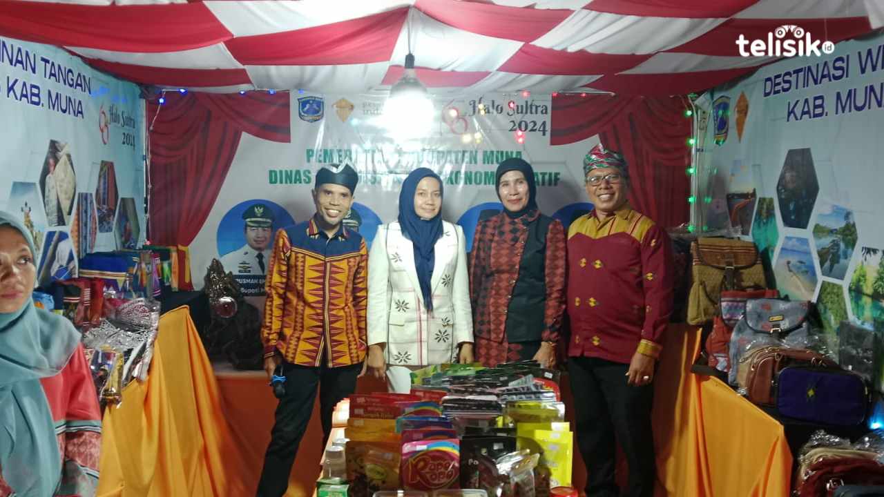 Kabupaten Muna Pamerkan Keunikan Produk Unggulan, Pukau Pengunjung