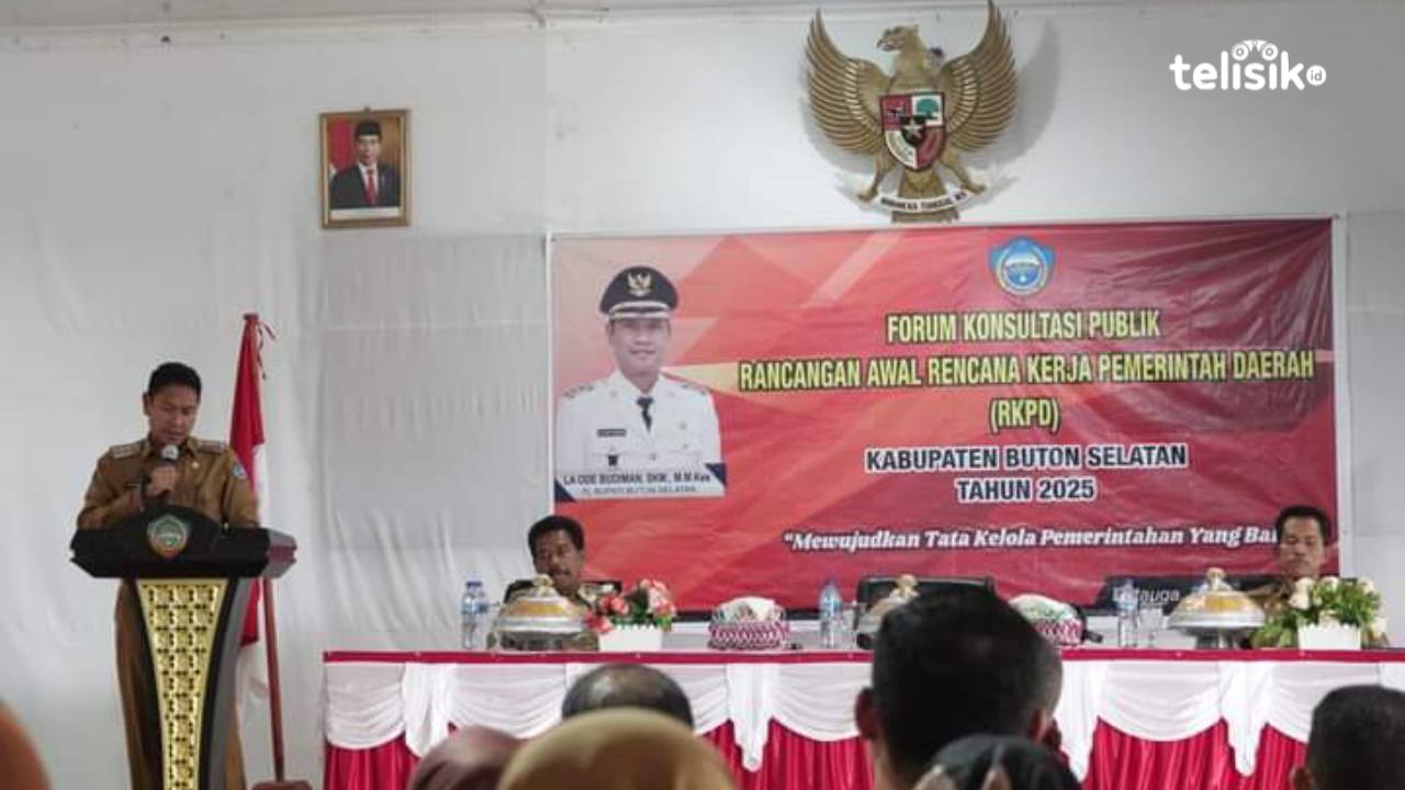Pj Bupati Buton Selatan Buka Forum Konsultasi Publik RKPD Tahun 2025