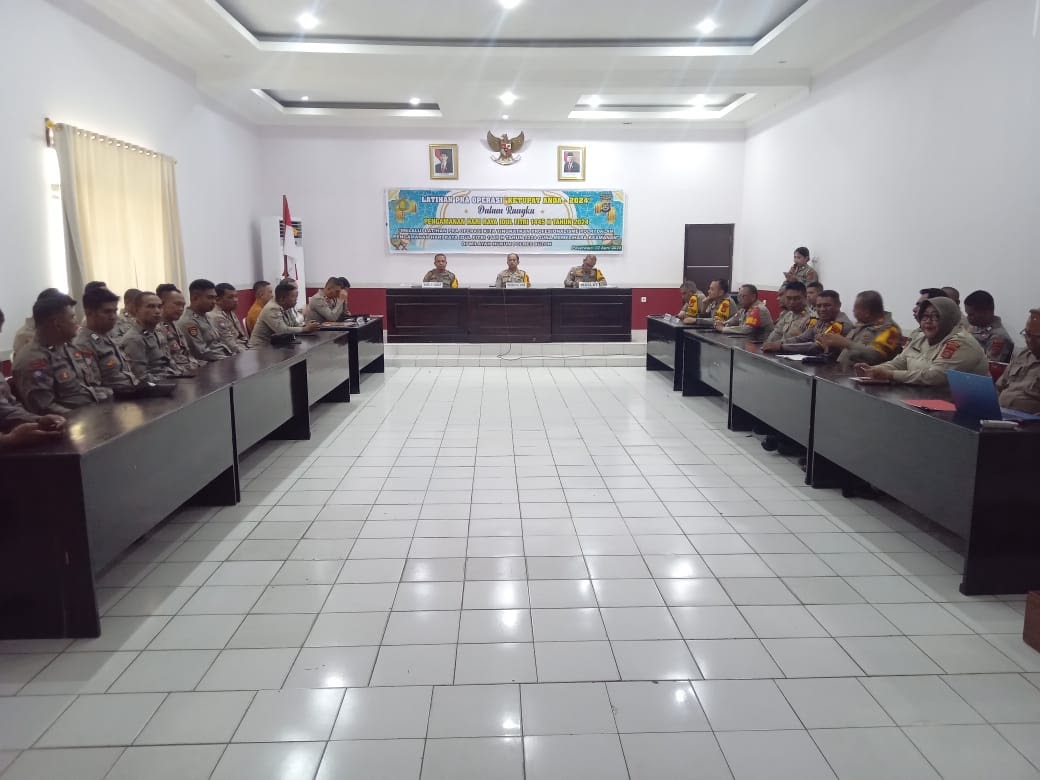 Polres Buton Bakal Kerahkan Ratusan Personel Pengamanam Idul Fitri