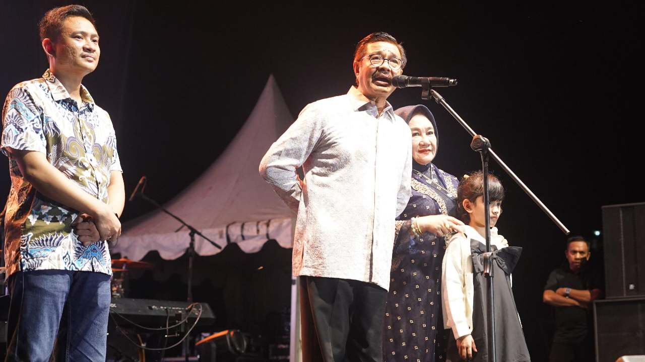 Ribuan Masyarakat Sampara Raya Konawe Hadiri Halal Bi Halal Eks Gubernur Sultra Nur Alam