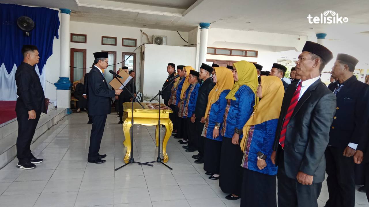 Bupati Amrullah Lantik Sekda Konawe Kepulauan, Pejabat Administrator dan Kepala Sekolah