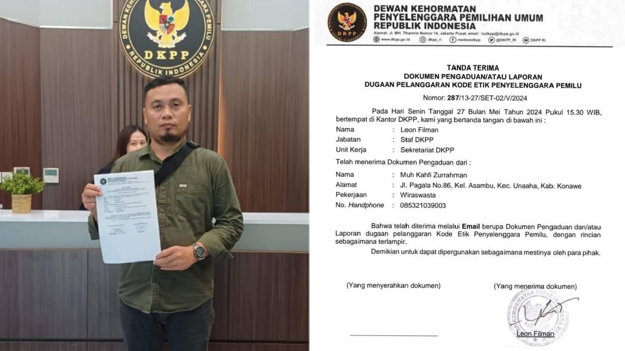 Oknum Komisioner KPU dan Bawaslu Konawe Diduga Langgar Kode Etik dan Lakukan Penipuan