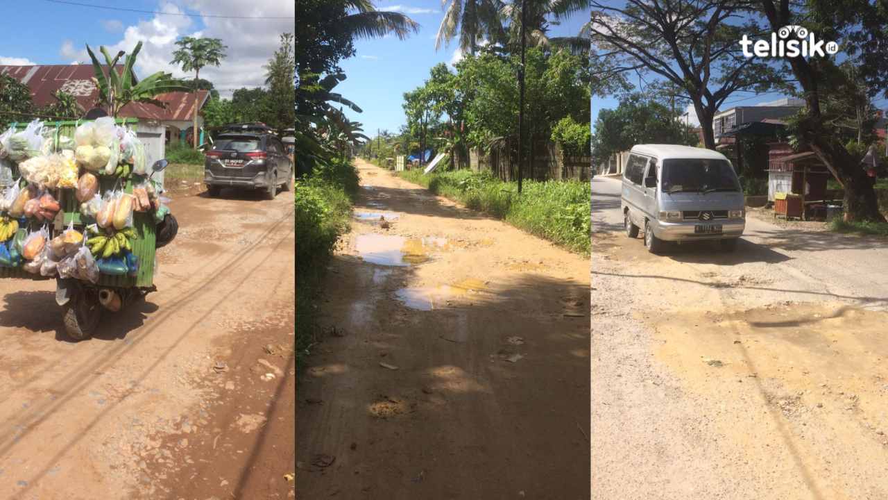 Sejumlah Jalan Berlubang di Kendari, Begini Penampakannya