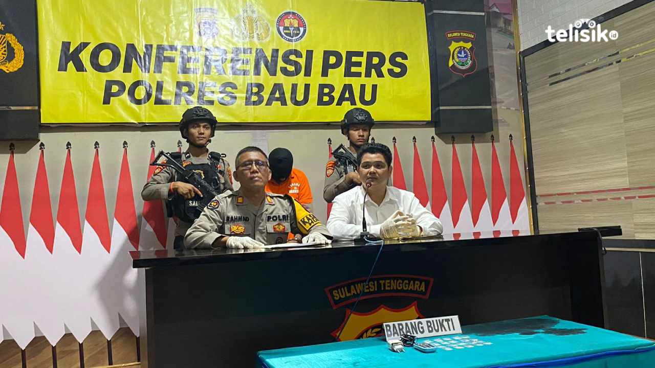 Seorang Buruh di Baubau Rela jadi Kurir Sabu dengan Upah Rp 500 Ribu