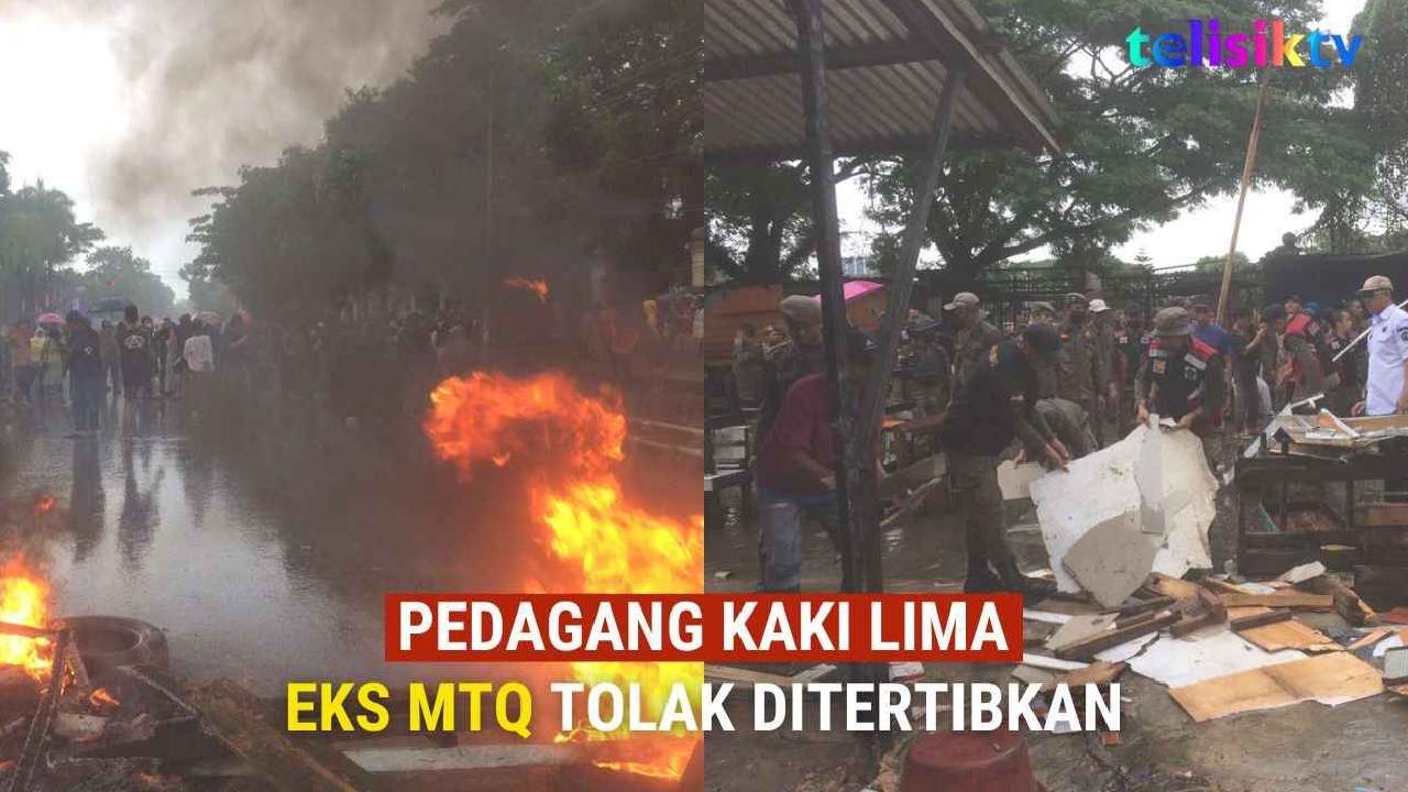 TELISIKTV: Pedagang Kaki Lima Eks MTQ Tolak Ditertibkan