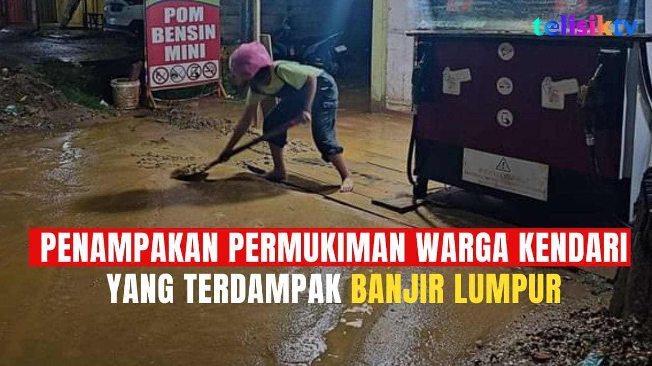 Video: Banjir Lumpur di Permukiman Warga Kendari Diduga Akibat Pembangunan BTN Al-Fath