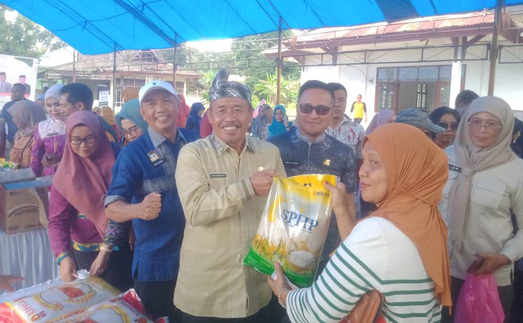 Pemprov Sulawesi Tenggara Bersama Pemda Konawe Gelar Gerakan Pangan Murah