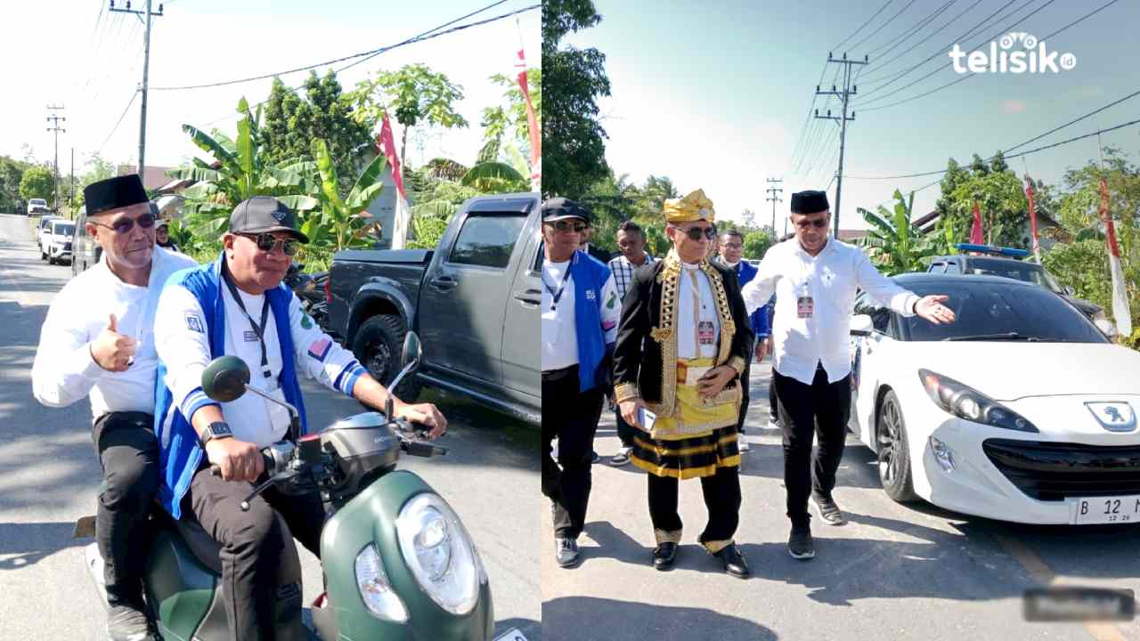 AJB Naik Motor Daftar ke KPU, Abdul Rahman Pakai Mobil Pabrikan Prancis Peugeot RCZ