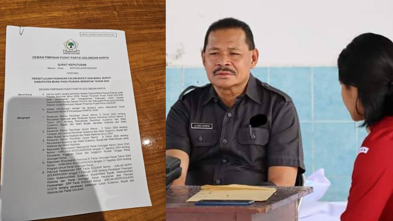 Balon Bupati Muna La Ode Kardini Rebut Golkar dari Rajiun?