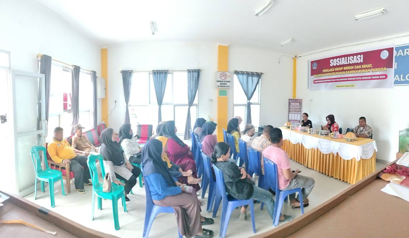 Cegah Stunting, Kelurahan Kampung Salo Ajak Warga Jaga Kebersihan Lingkungan