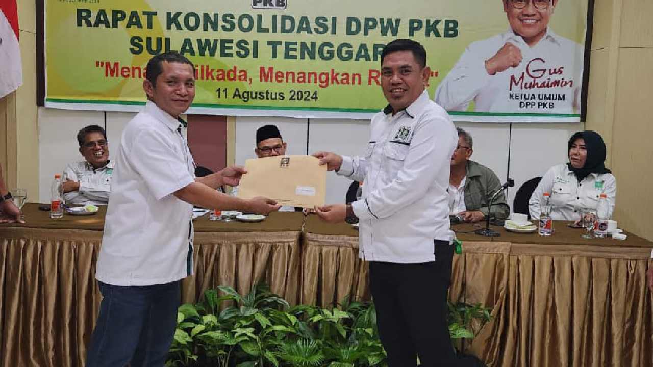 Juslan Efendi Kadir Resmi Pimpin PKB Kolaka Timur untuk Menangkan Pilkada 2024