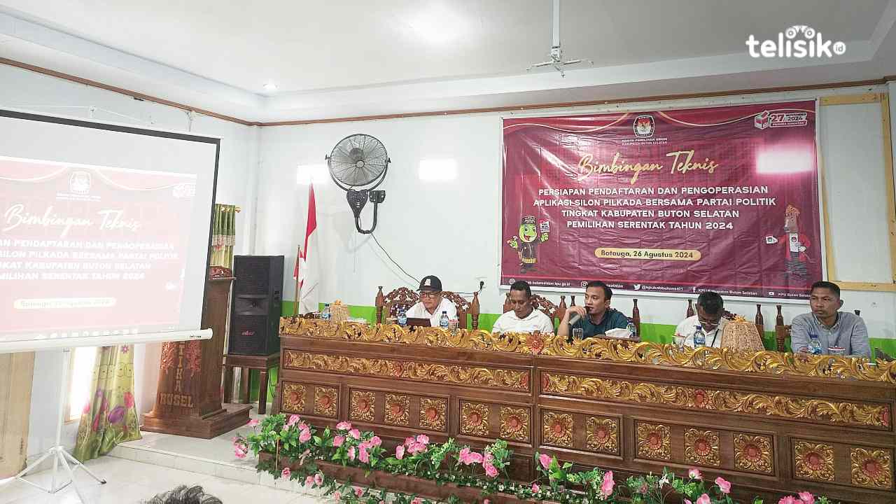 KPU Buton Selatan Minta Partai Politik Pengusung Segera Ajukan Akses Silon
