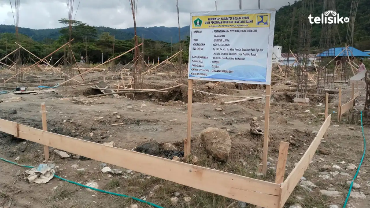 Pemkab Kolaka Utara Gelontorkan Dana Rp 14,5 Miliar Bangun Lima Gedung