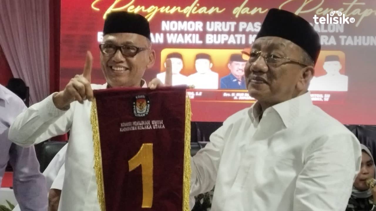 Dapat Nomor Urut 1, Paslon Bupati Kolaka Utara Anton-Abbas Anggap Simbol Kemenangan dan Pemersatu