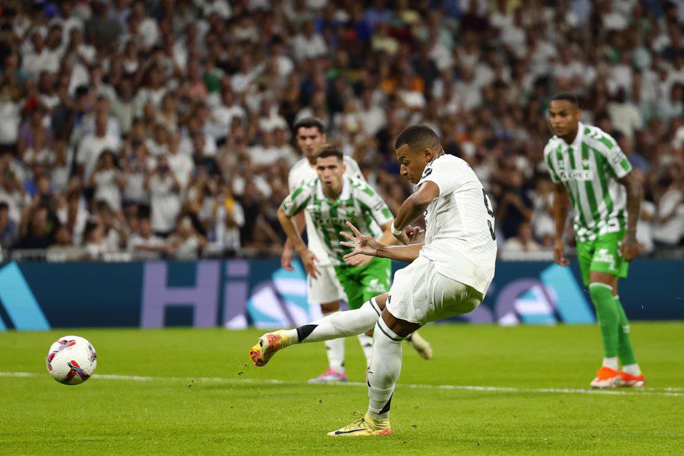 Hasil Real Madrid Vs Real Betis: Pecah Telur, Kylian Mbappe Brace