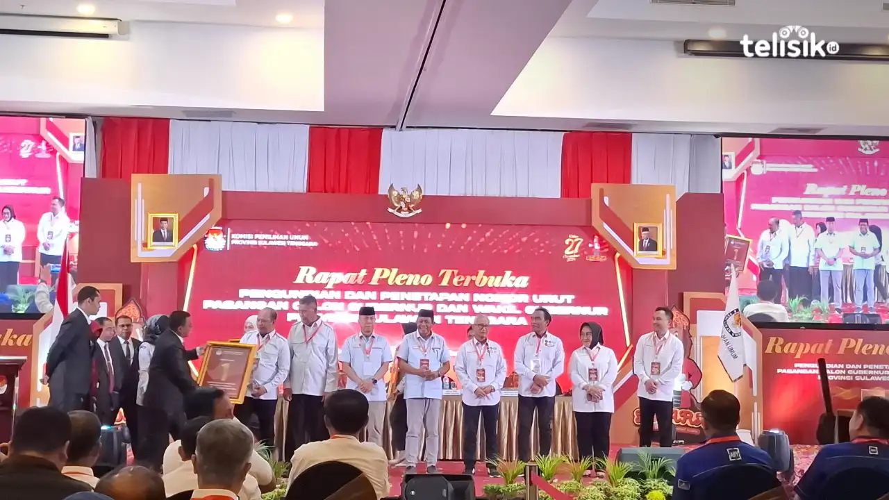 Paslon Gubernur Sultra Klaim Nomor Urut Masing-Masing Punya Makna Filosofi