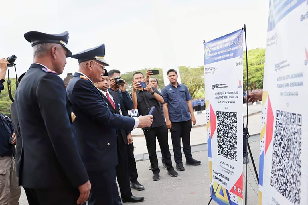 Pemprov Sulawesi Tenggara Luncurkan Penggunaan QRIS untuk Transaksi Pembelian Tiket di Pelabuhan