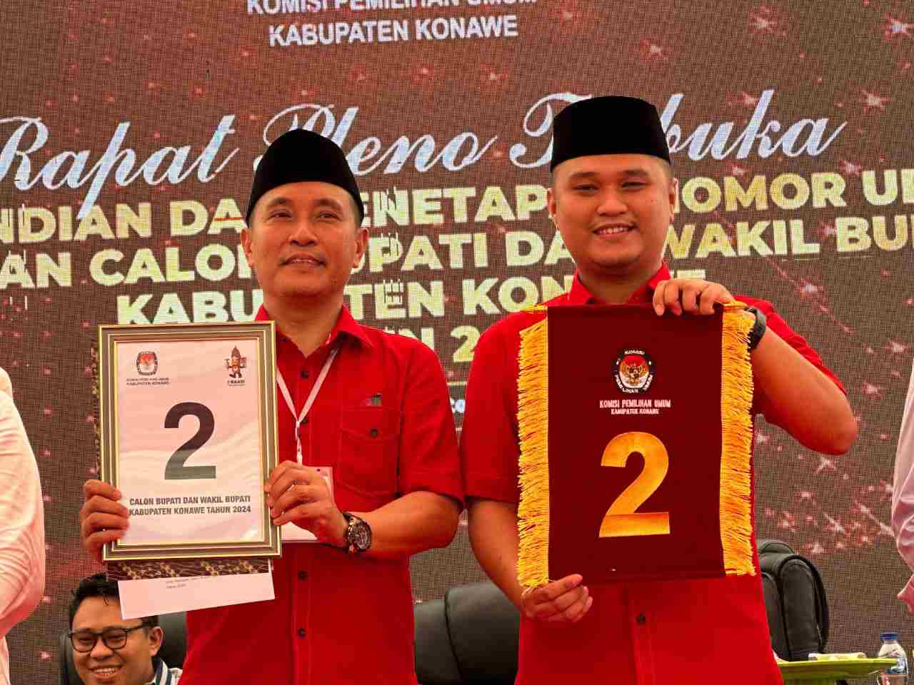 RD - FPK Yakin Nomor Urut 2 Angka Keberuntungan untuk Menang di Pilkada Konawe 2024