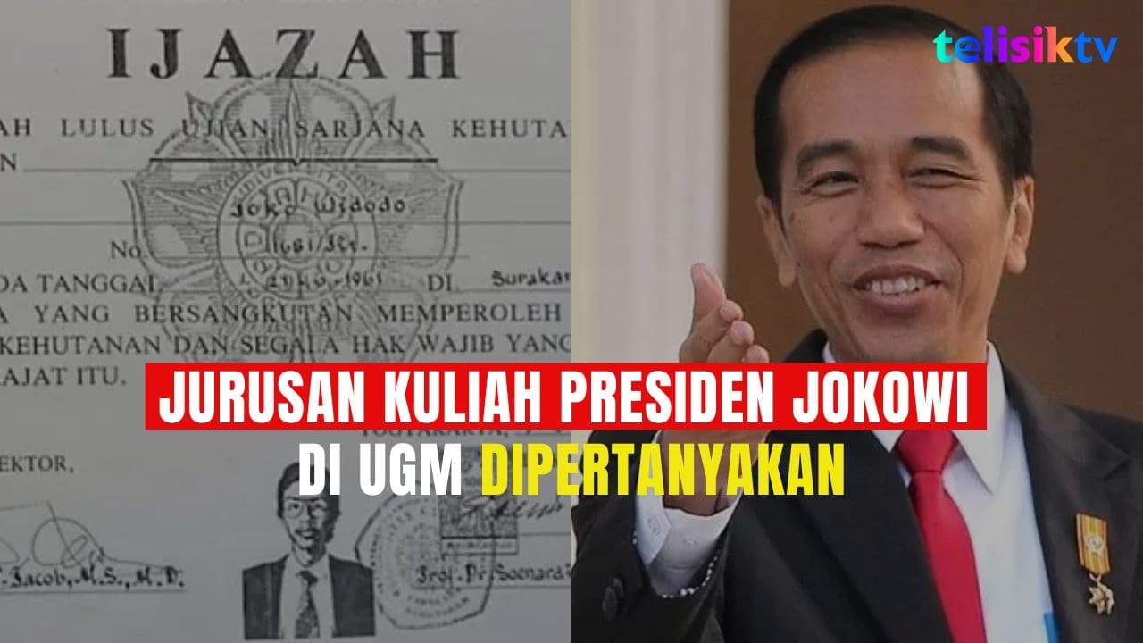 TELISIKTV: Jokowi Kuliah Teknologi Kayu, Warganet: Tidak Pernah Ada Jurusan Itu di Fakultas Kehutanan UGM