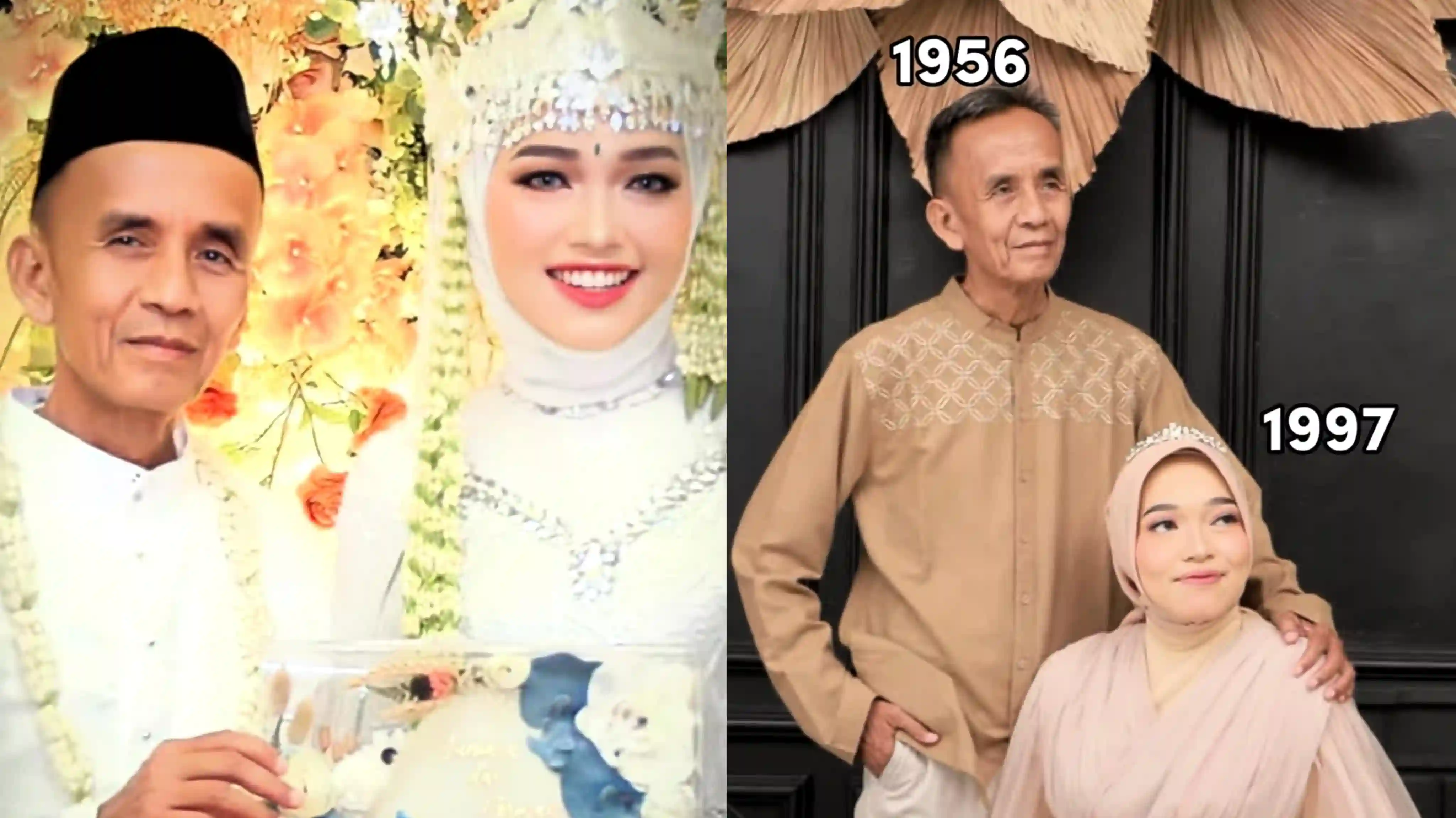 Viral Pasangan Beda Usia 21 Tahun, Wanita Cantik Ini Menikah dengan Mantan Kepseknya