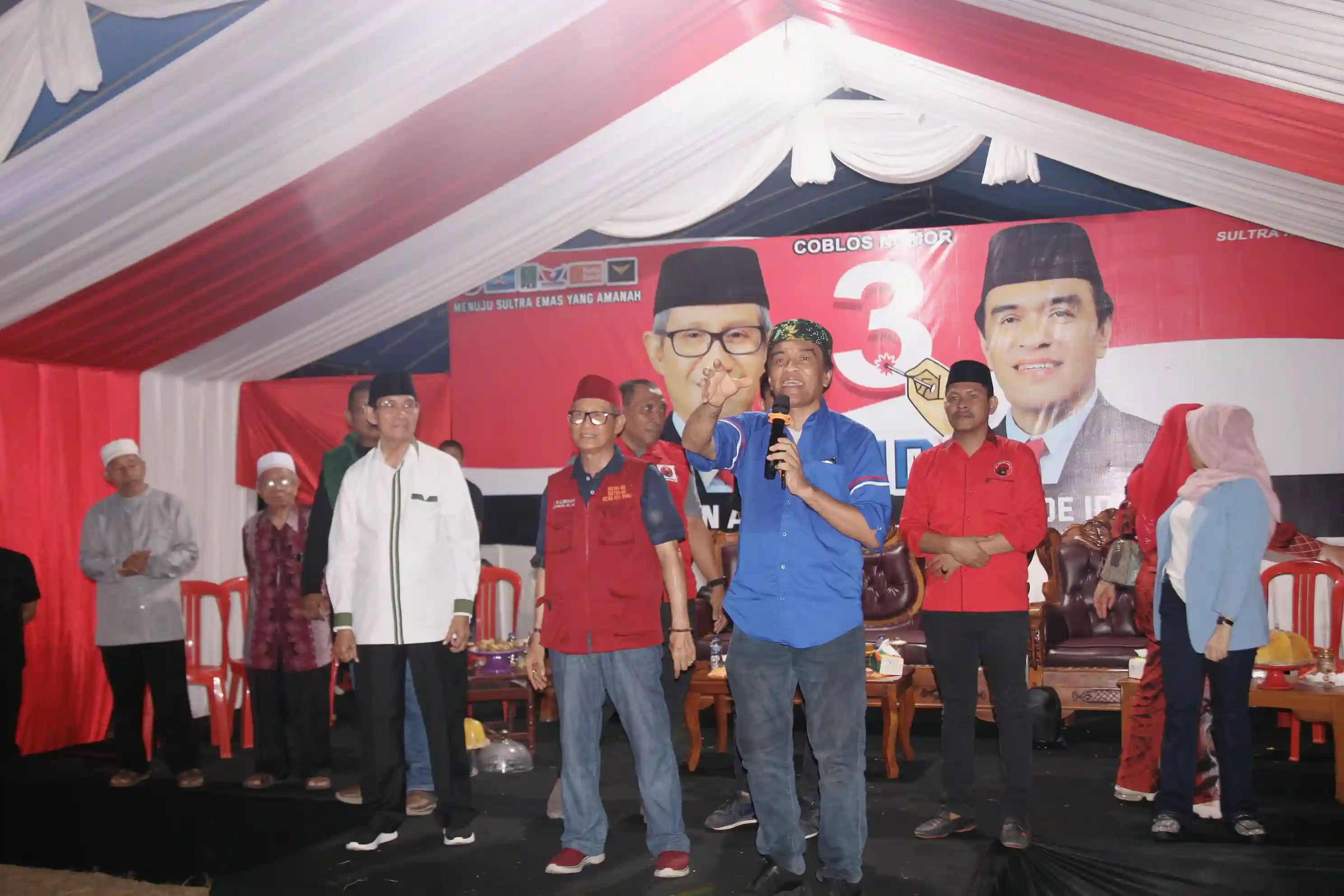 Cagub LA-IDA Kampanye di Baubau, Akan Perjuangkan Pemekaran Provinsi Kepton