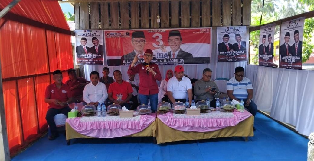 Cagub Sultra Nomor Urut 3 LA-IDA Janji Bangun Pabrik Kakao untuk Dorong Ekonomi Masyarakat