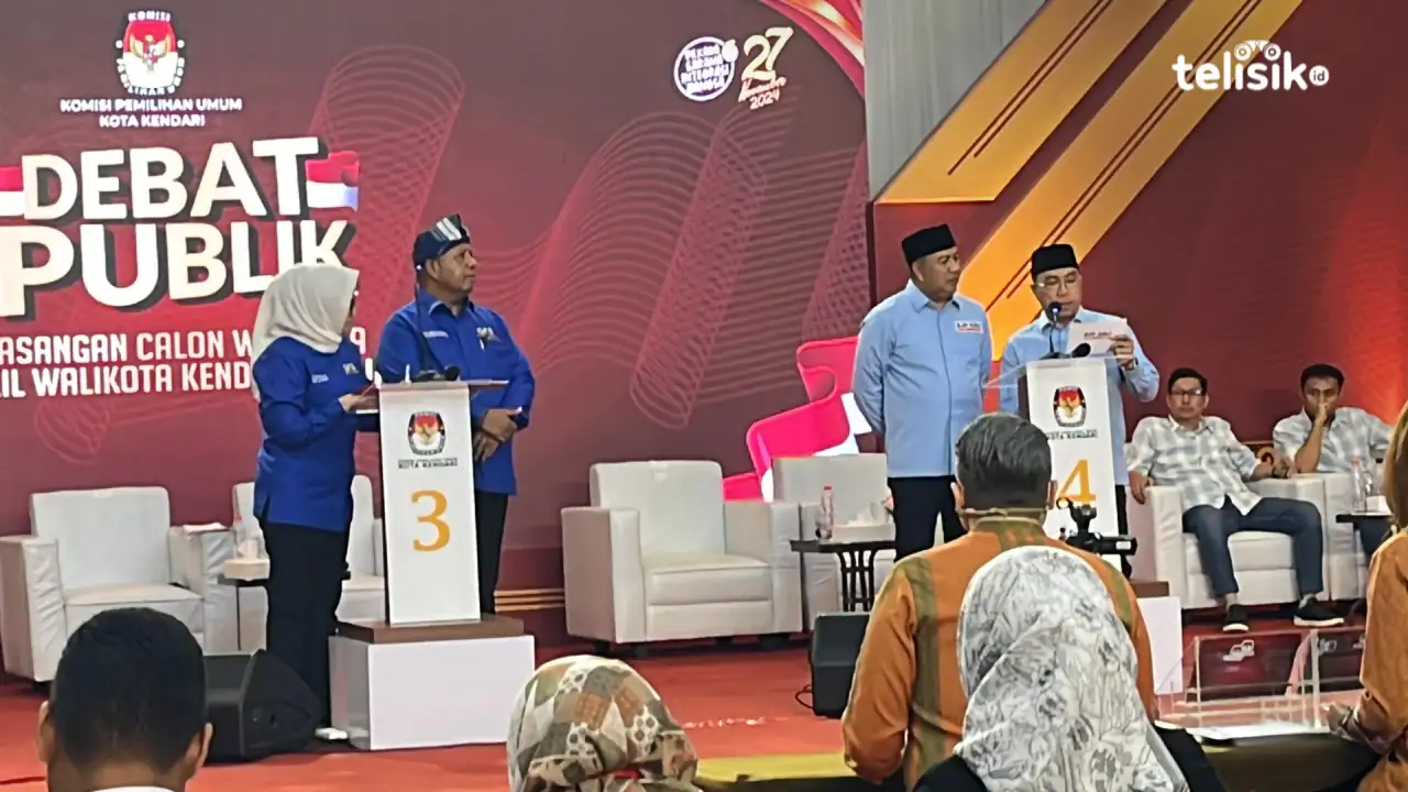 Debat Perdana: Atasi Banjir Kendari, Paslon Giona-Subhan Janji Bangun 50 Kolam Retensi