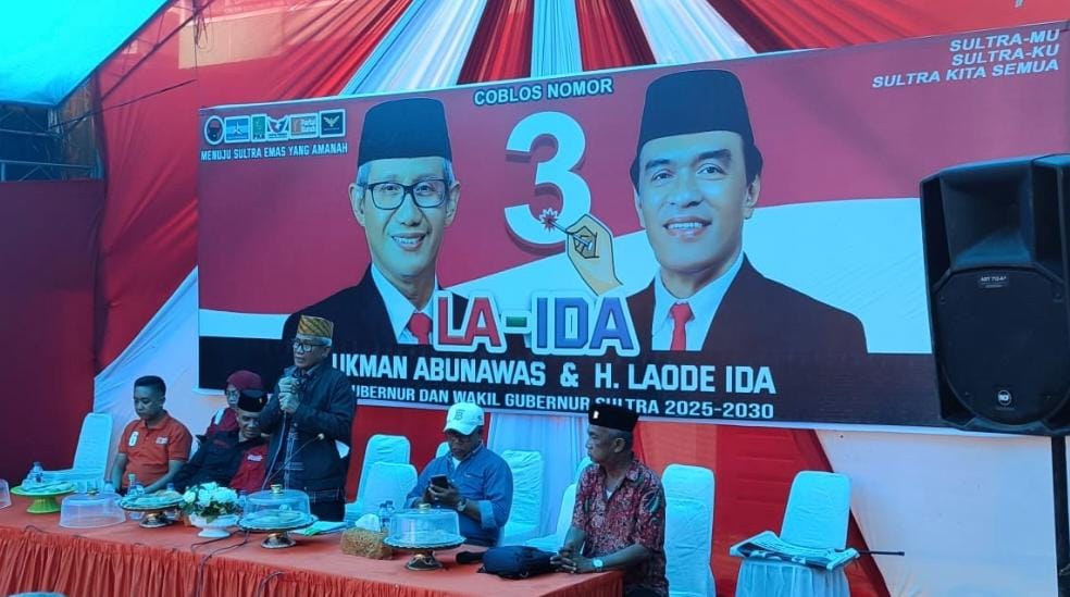 Kampanye LA-IDA di Kabupaten Konawe, Lukman Abunawas Dianggap Tokoh Panutan