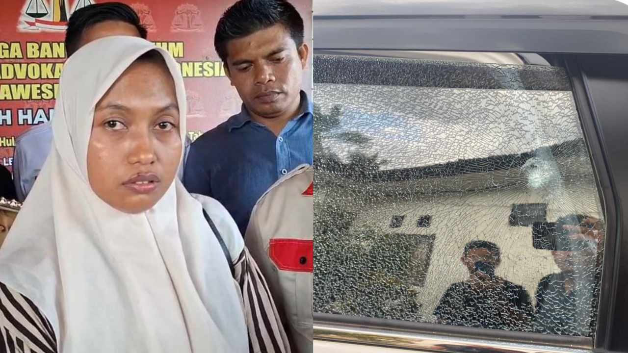 Mobil Camat Baito yang Sering Ditumpangi Guru Supriyani Ditembak OTK