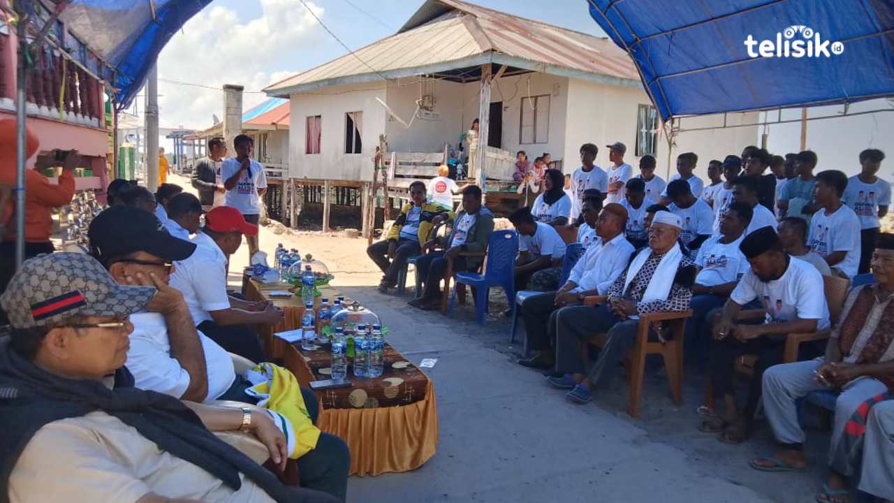 Paslon Tunggal Darwin - Ali Ditodong Beragam Keluhan Masyarakat Tiworo Utara