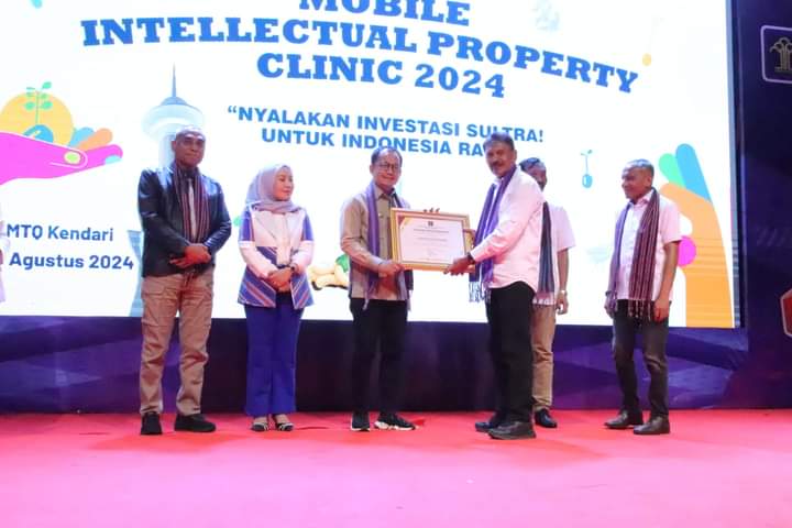 Pemkab Buton Selatan Kembali Raih Penghargaan HKI dari Kemenkumham Sulawesi Tenggara