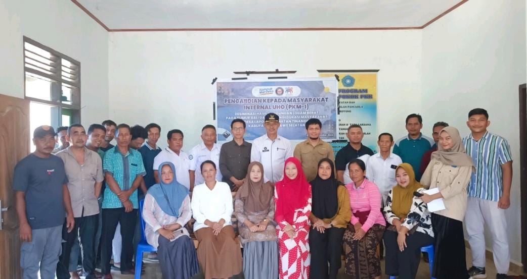 Peneliti UHO: Kandungan Logam Berat Air Sumur Warga Desa Lapoa Konawe Selatan di Bawah Dosis Referensi